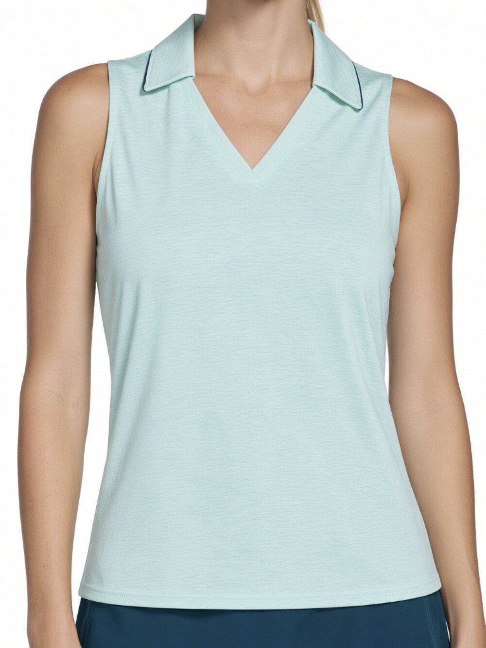 Skechers Green Collared Tank Size XL New With Tags